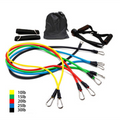 5 Piece Exercise Bands With Handles